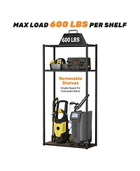 5-Shelf Heavy-Duty Adjustable Garage Storage Shelving