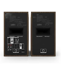 Klipsch The-fives-ii-walnut 5.25inch Dolby Atmos Powered Speaker Pair