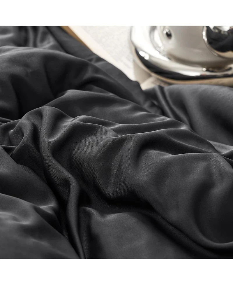 Cold Black Night - Coma Inducer Oversized Comforter Set - Black,Twin Xl