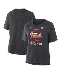Fanatics Women's Charcoal Cleveland Cavaliers 2026 Eastern Conference Champions Locker Room T-Shirt