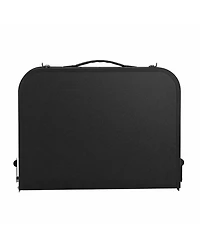 Yiortwo 2 Ft Folding Portable Camping Table Adjustable Height Aluminum Outdoor Picnic Table with Storage Mesh and Carry Handle