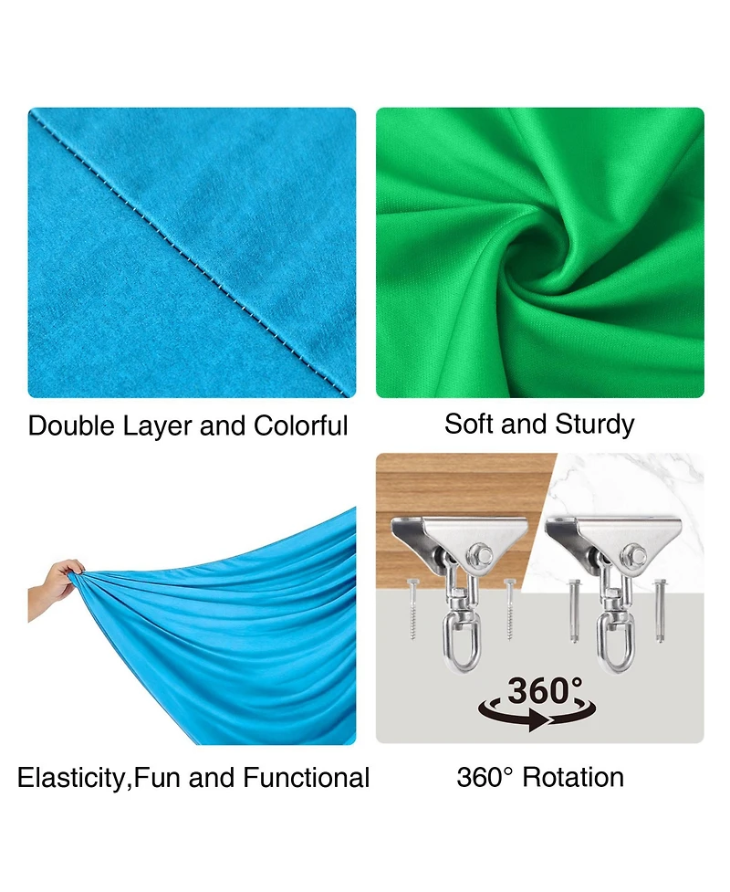 GarveeLife Sensory Hammock Swing for Kids - Indoor and Outdoor Cozy Nest Chair