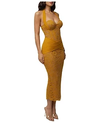 Jluxlabel Women's Royal Romance Halter Dress
