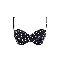 Panache Lingerie Polka Dot Florence Underwire Balcony Side Support Bikini Swim Bra