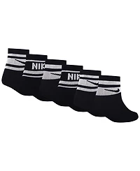 Nike Boys' and Girls' 4-7 Varsity Cushioned Quarter Socks, 6-Pack