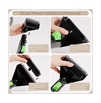 Topteng 800W Portable Carpet Cleaner with 16KPA Suction and Dual Tank for Home and Auto