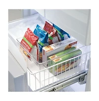 iDesign Divided Pantry Bin with Handles for Fridge or Pantry - Set of 4