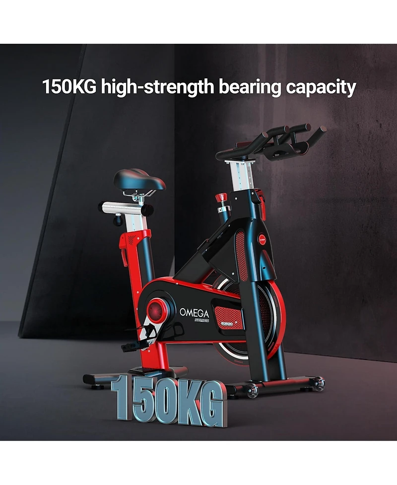 Harison Commercial Smart Exercise Bike, with 32-Level Magnetic Resistance (Hrm-B3820 Track)