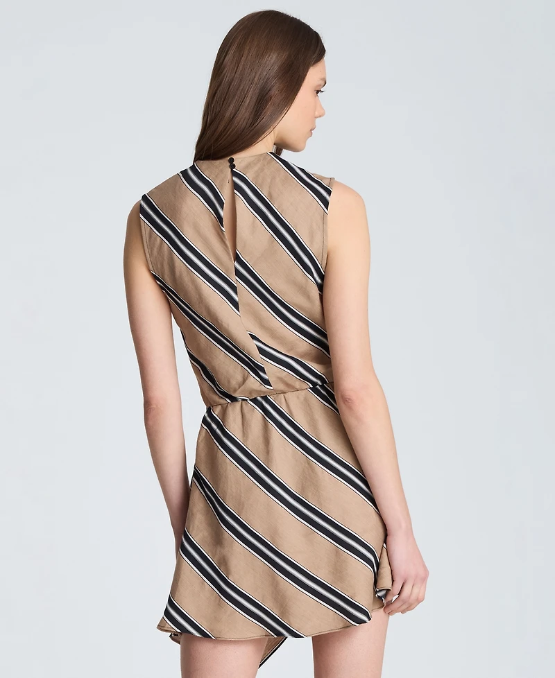 Kenneth Cole Women's Asymmetrical Hem Mini Dress