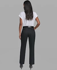 Karl Lagerfeld Paris Women's Long Wide-Leg Pants