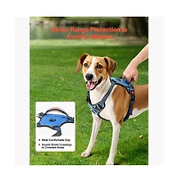 Ruie No Pull Adjustable Dog Vest Harness for Large Dogs with 5 ft Leash and Handle