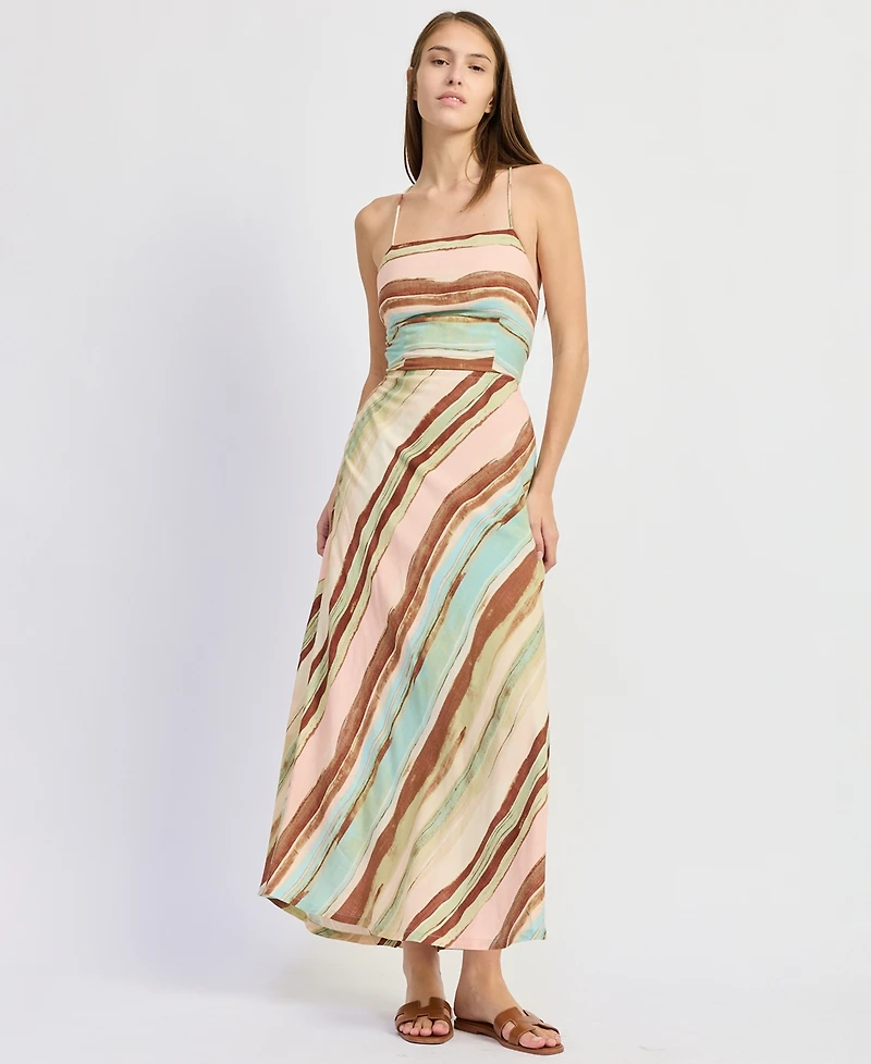 En Saison Women's Lana Sleeveless Maxi Dress