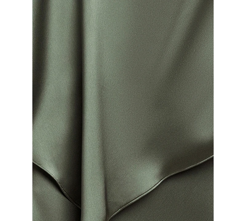 Xscape Plus Crewneck Satin Overlay Ball Gown