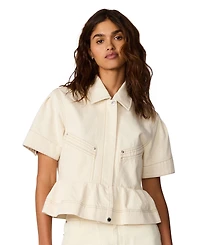Steve Madden Women's Haezel Collared Jacket