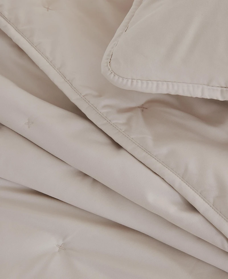 Linery Co. Detailed Dot Stitch Quilt Set With Shams