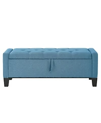 Flynama Linen Storage Ottoman Bench