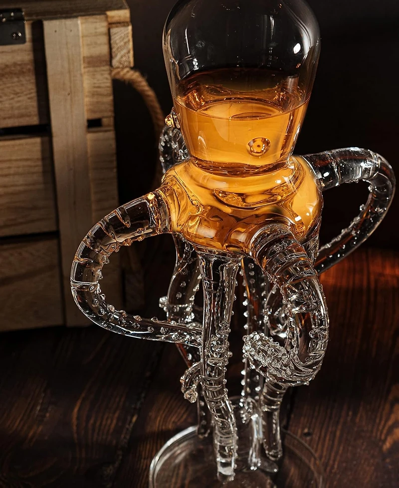 The Wine Savant Octopus 17 oz. Decanter