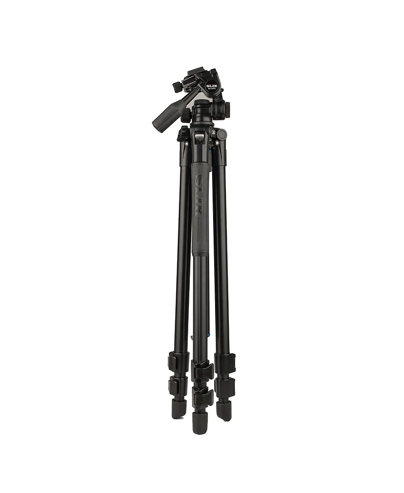 Slik Pro Al-523-3WFC 3-Section Aluminum Tripod with Sh-747FC 3-Way Pan Head