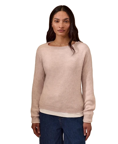 Celtic & Co. Women's Gauzy Boat Knit Sweater
