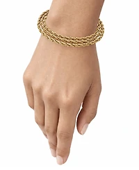 And Now This Triple Twisted Rope Chain Bracelet