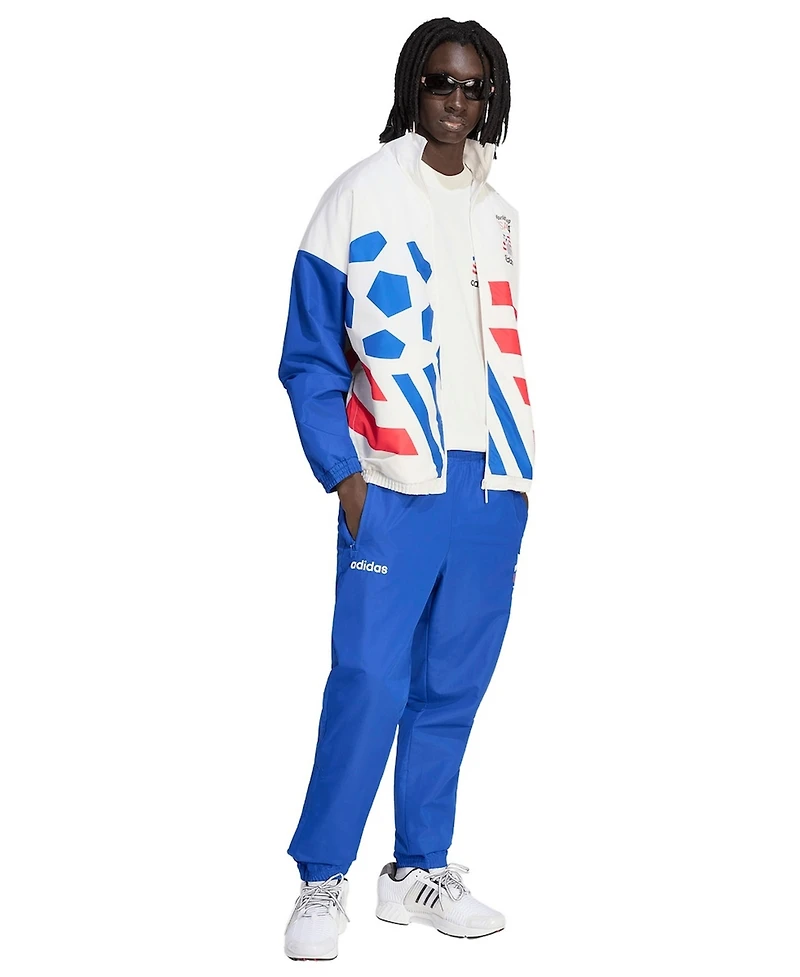 Adidas Men's Blue Usmnt 1994 World Cup Woven Track Pants