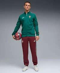 Puma Men's Green Portugal National Team King Anthem Full-Zip Jacket