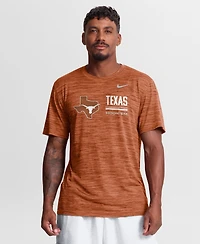 Nike Men's Texas Orange Longhorns Sideline Velocity Dri-fit T-Shirt