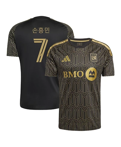 Adidas Men's Black Lafc 2026 Primary Kit Replica Jersey