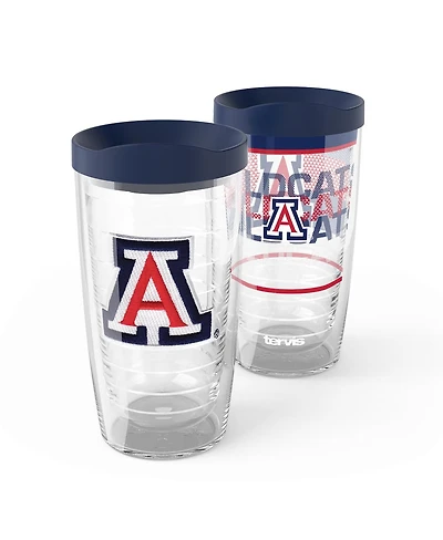 Tervis Arizona Wildcats 2-Pack 16oz. Competitor Emblem Tumbler Set
