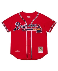 Mitchell & Ness Men's  Chipper Jones Red Atlanta Braves 2006 Cooperstown Collection Authentic Jersey