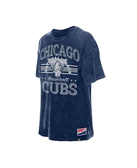 New Era Women's Royal Chicago Cubs Oversized Boyfriend T-Shirt