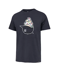 '47 Brand Men's Navy Detroit Tigers Ice Cream Helmet Franklin T-Shirt