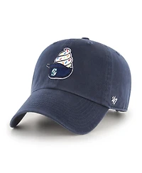 '47 Brand Men's Navy Seattle Mariners Ice Cream Helmet Clean Up Adjustable Hat