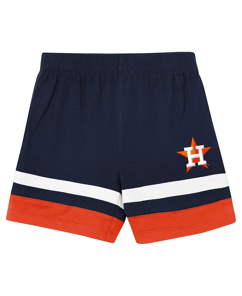 Outerstuff Toddler Navy Houston Astros Ground Ball T-Shirt and Shorts Set