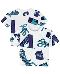 Outerstuff Toddler White Arizona Diamondbacks City Connect Game Day T-Shirt