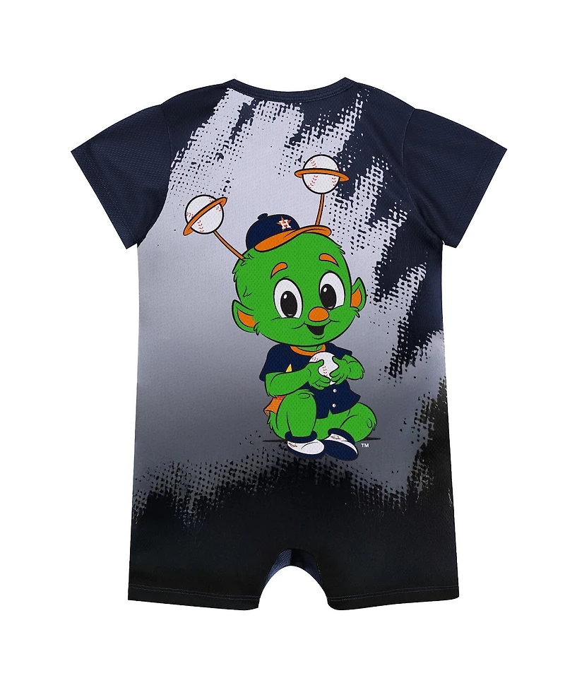 Outerstuff Baby Boys and Girls Navy Houston Astros Mascot Bodysuit
