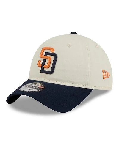 New Era Men's Cream/Obsidian San Diego Padres 2026 City Connect 9TWENTY Adjustable Hat