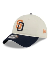 New Era Men's Cream/Obsidian San Diego Padres 2026 City Connect 9TWENTY Adjustable Hat