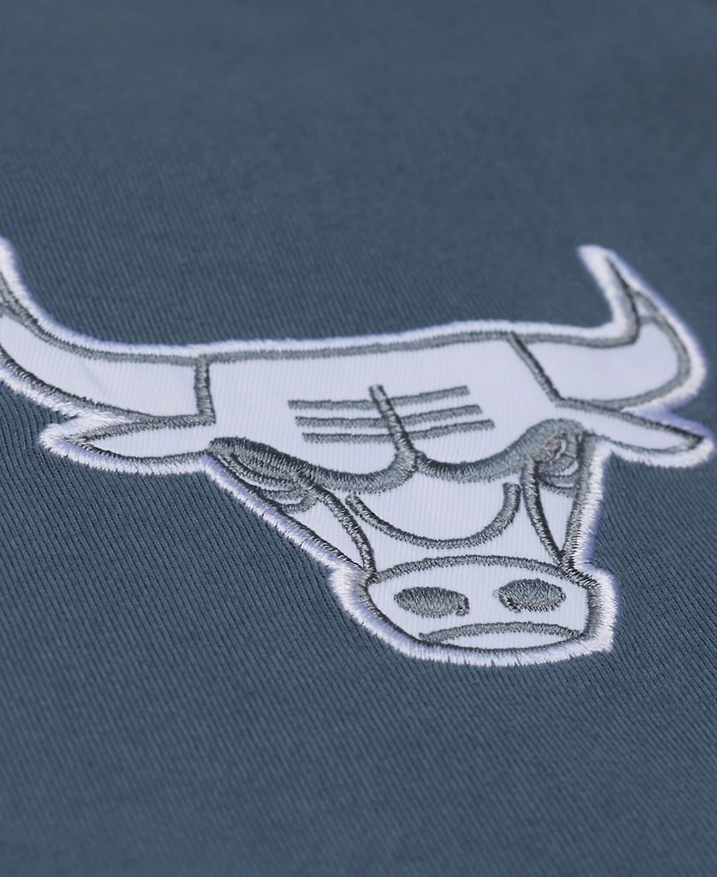 Mitchell & Ness Men's Blue Chicago Bulls Thunderstorm T-Shirt