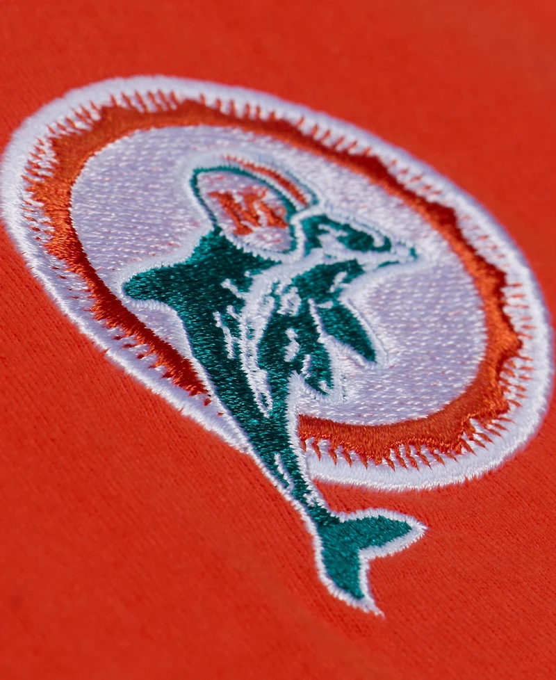 Mitchell & Ness Men's Aqua/Orange Miami Dolphins Head Coach Tank Top