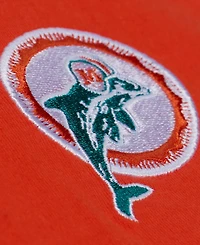 Mitchell & Ness Men's Aqua/Orange Miami Dolphins Head Coach Tank Top