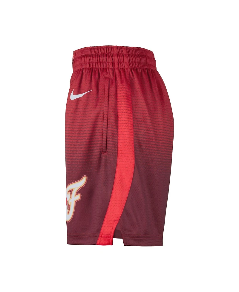 Nike Women's Red Indiana Fever 2026 On-Court Dri-fit Victory Rebel Edition Shorts