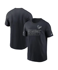 Nike Men's Navy Houston Texans Sideline Dri-fit T-Shirt