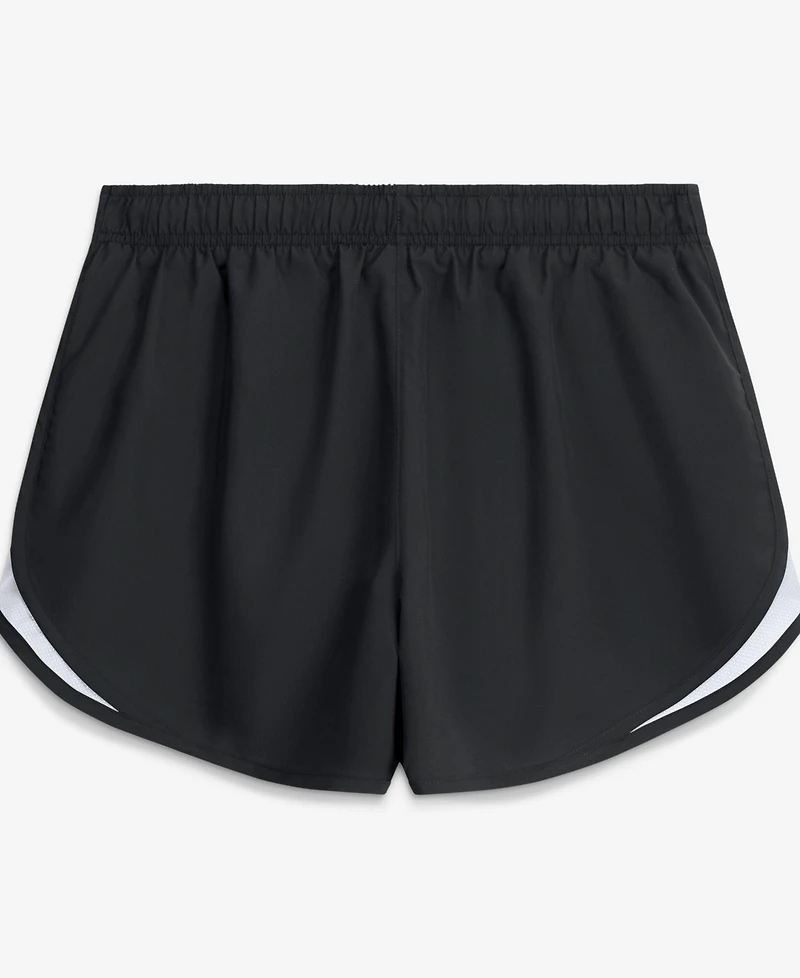 Nike Women's Black Pittsburgh Steelers Tempo Mid-Rise Dri-fit Shorts