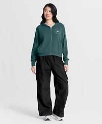 Nike Women's Midnight Green Philadelphia Eagles Primetime Full-Zip Hoodie