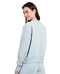 Starter Women's Mint Athletics Pastels Boxy Fleece Sweatshirt