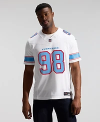 Nike Men's Jeffery Simmons White Tennessee Titans Vapor F.u.s.e. Sewn Down Limited Jersey