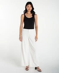 Liverpool Los Angeles Petite Weekender Wide-Leg Pants