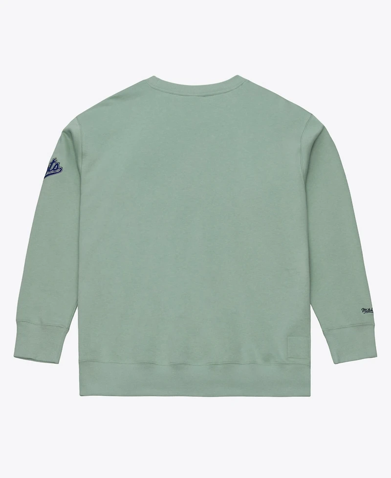 Mitchell & Ness Men's Green New York Mets Yacht Rock Fleece Sweatshirt