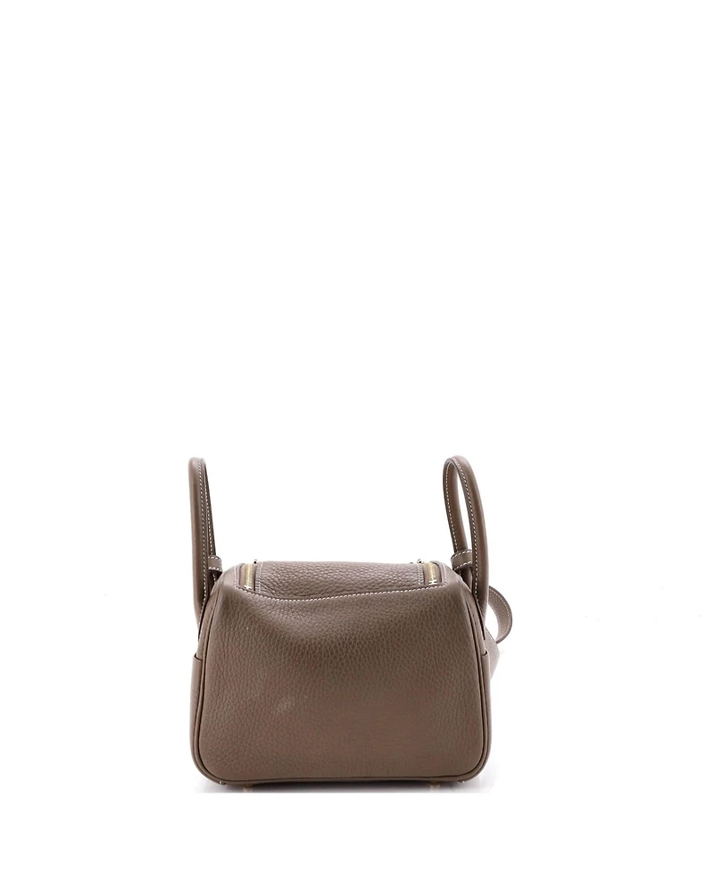 Pre-Owned HERMES Mini Lindy Bag Clemence